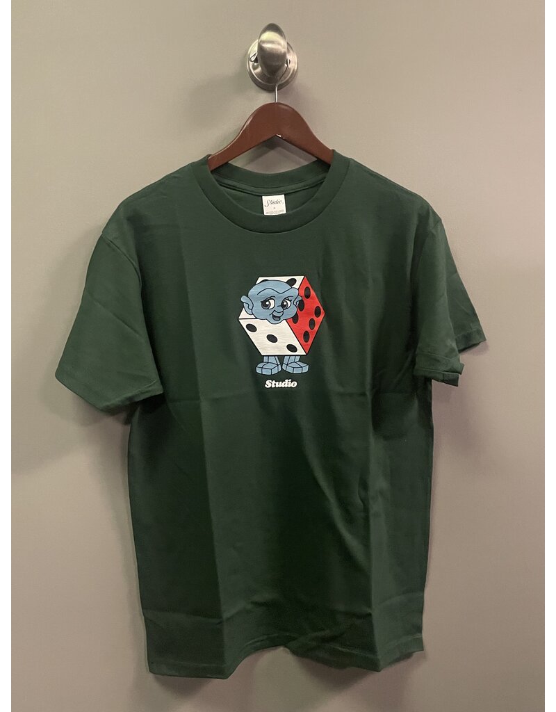 Studio Studio Dicey T-shirt - Love Bird Green