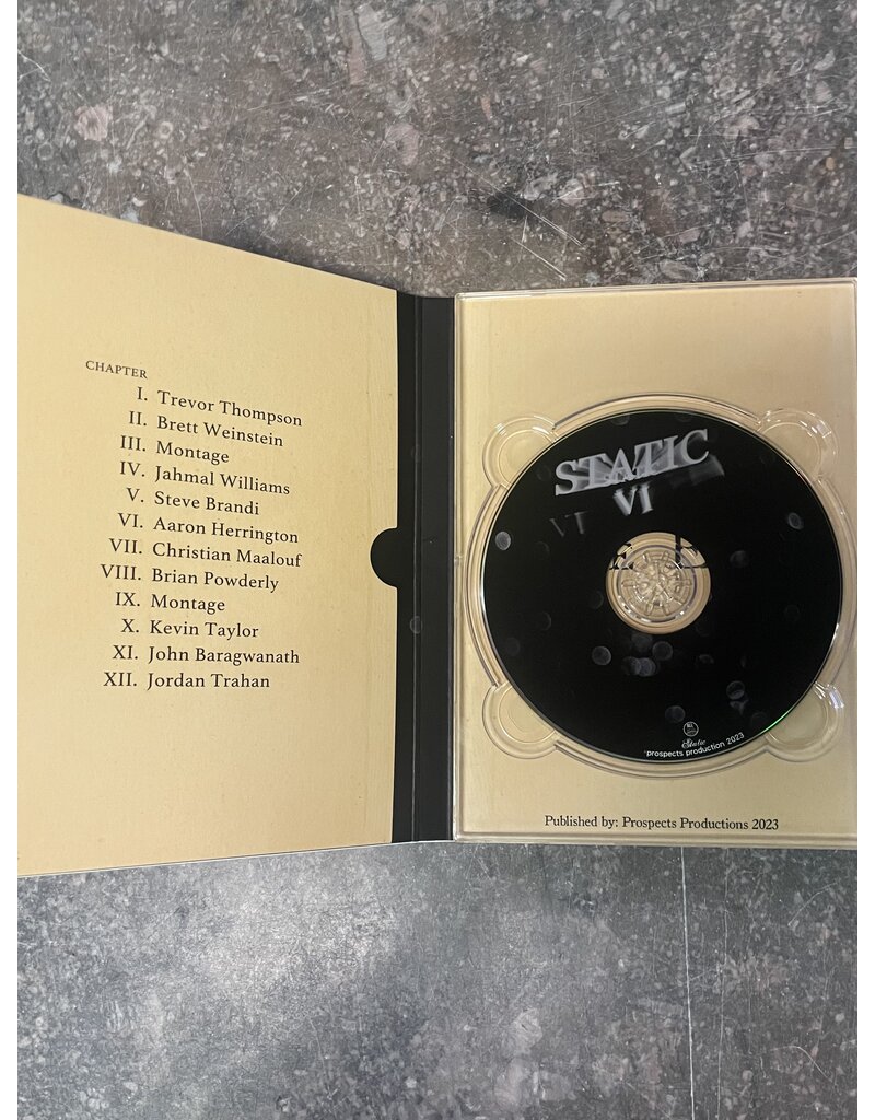 Theories Brand Static VI DVD With 48 Page Booklet