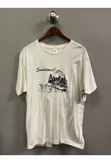 Sensational Fly Fishing T-shirt - Natural (size Large)