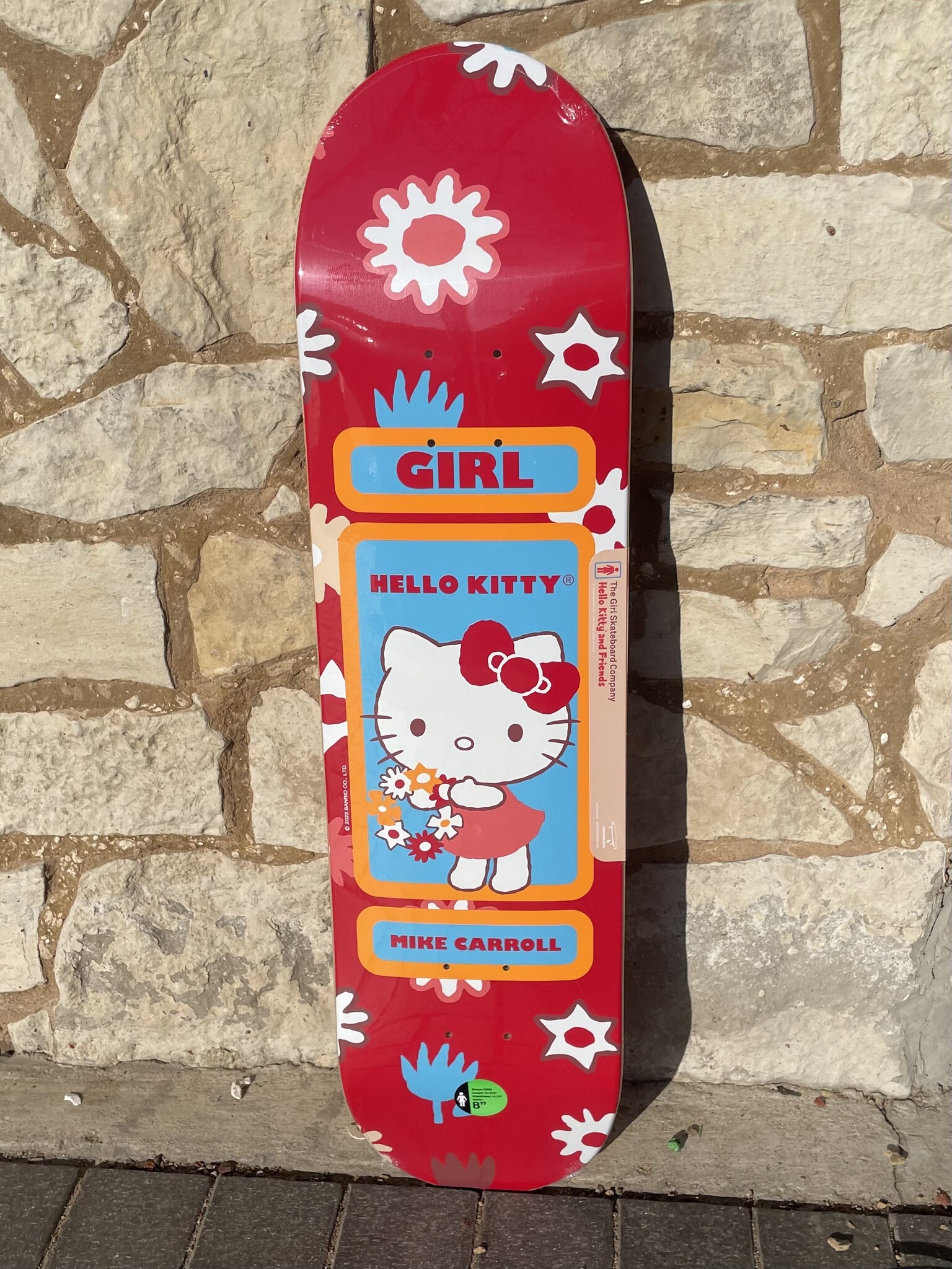Girl x Sanrio Caroll Hello Kitty & Friends Deck 8.0 x 31.875 (G008) FA SKATES