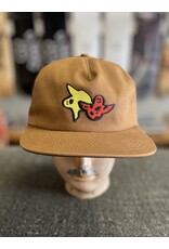 Krooked Krooked Lady Bug Snapback Hat - Brown