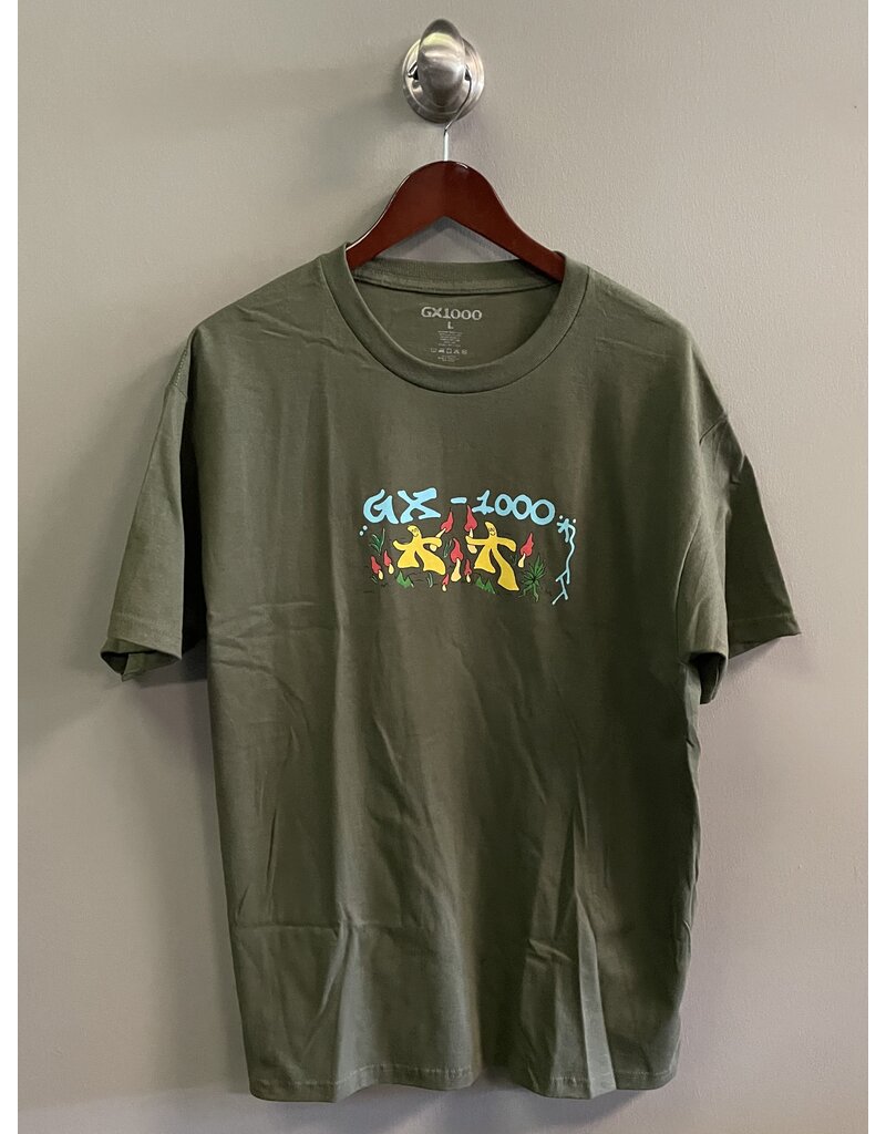 GX1000 GX1000 Set Sail T-shirt - Green  (size  X-Large)