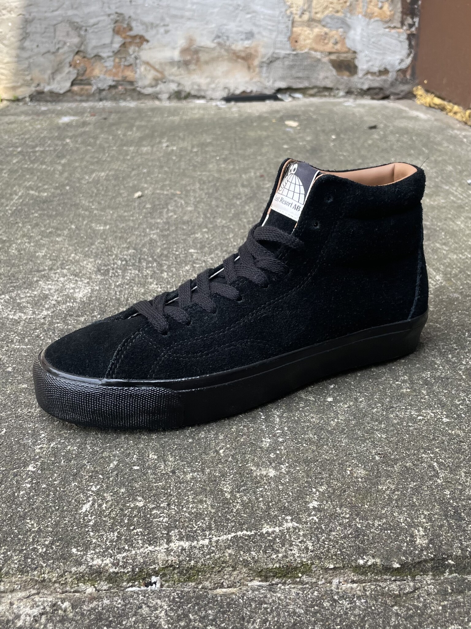Last Resort AB VM003 Hi Suede Black/White - Orchard Skateshop