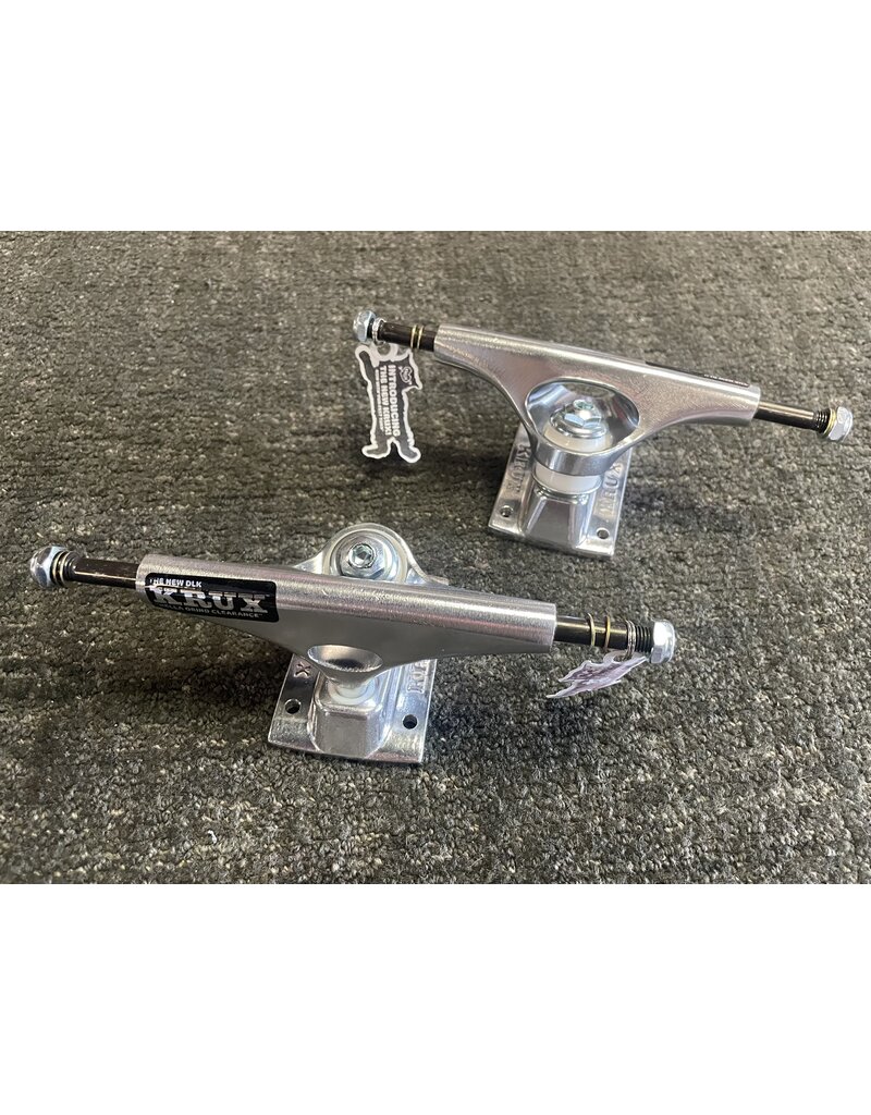 Krux Krux K5 7.6 Polished DLK Silver Trucks (set of 2)