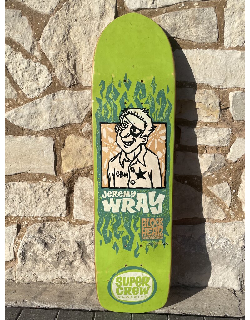Blockhead Jeremy Wray Super Crew Limited Edition Deck - 8.735 (102/200)