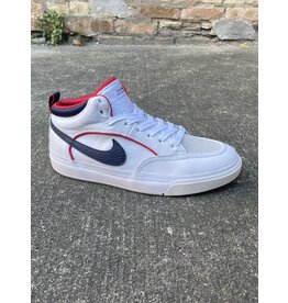 Nike SB Nike sb React Leo Premium - White/Midnight Navy (size 8.5)