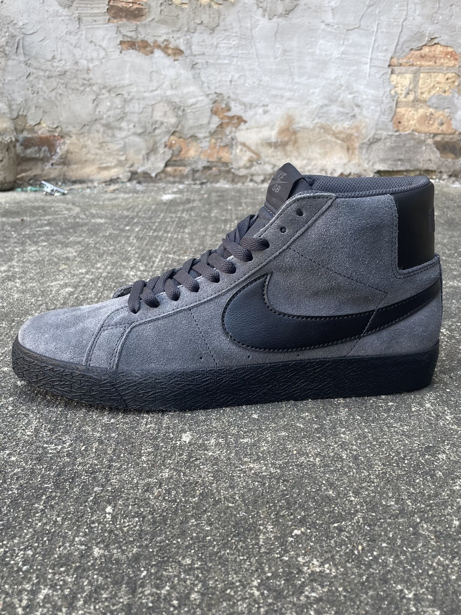 NIKE SB ☆ Zoom Blazer Mid ‘Anthracite Black’ Nike sb Zoom Blazer Mid - Anthracite/Black-Anthracite - FA