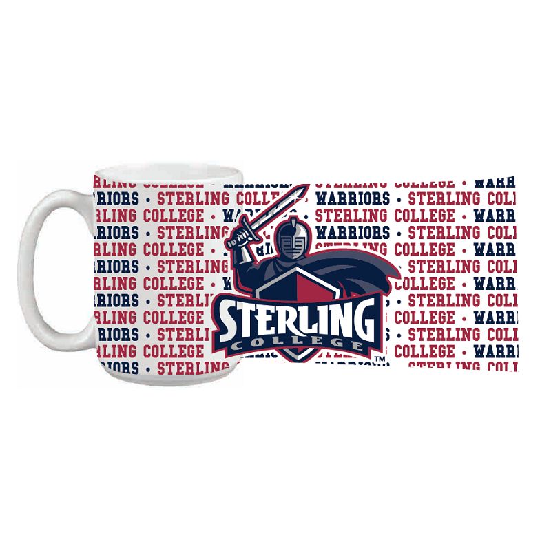 Mug 15 Oz Impact Grande Sterling College Wrap Around Book Mug 15 Oz Impact Grande Sterling