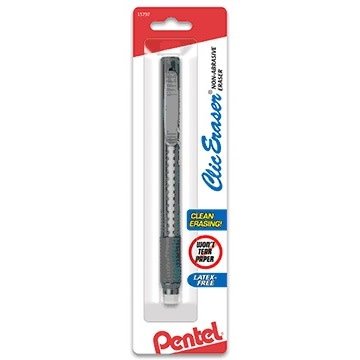 Pentel Clic Eraser Grip Assorted Colors Sterling College Bookstore