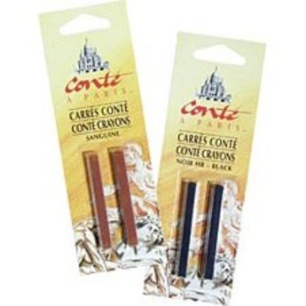 2B Black Conte Crayons Black 2B