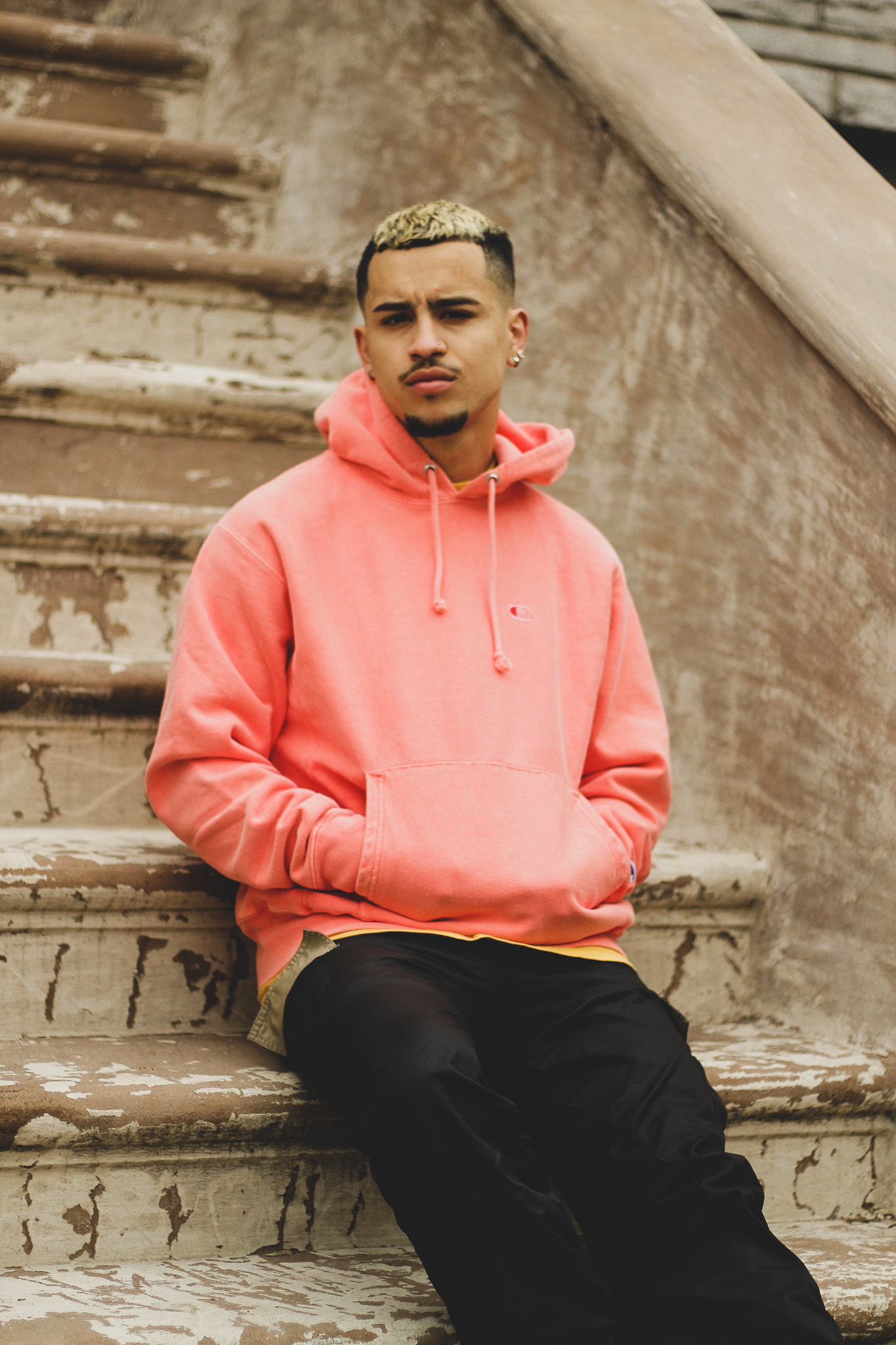 papaya champion hoodie