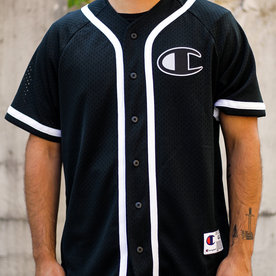 black champion baseball jersey