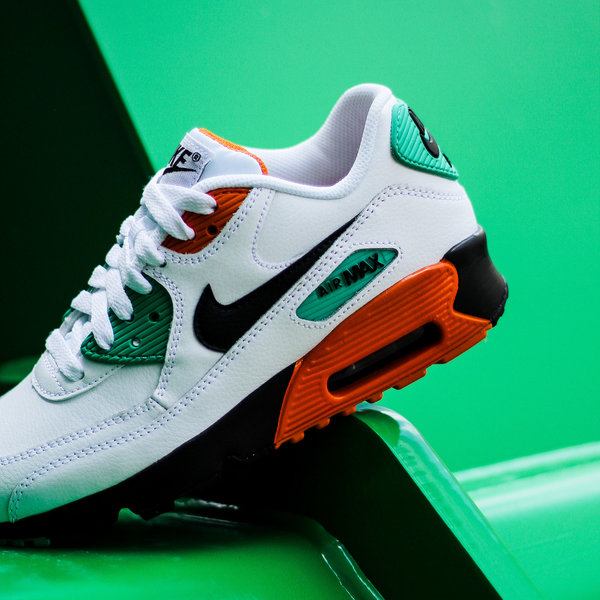 Boys' Air Max 90 Leather Running Sneakers from Finish Line