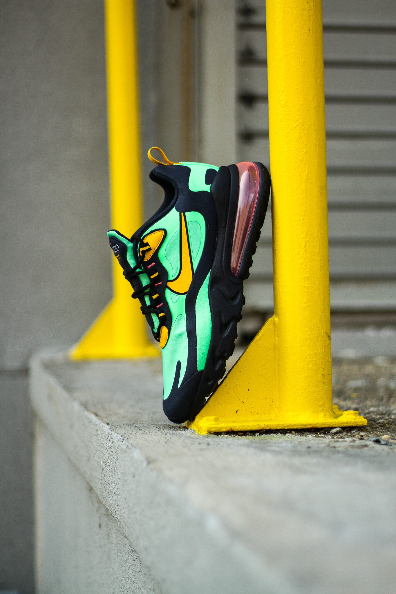 Nike Air Max 270 React Electro Green SneakerNews.com Focus RH