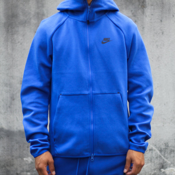 nike tech fleece royal blue