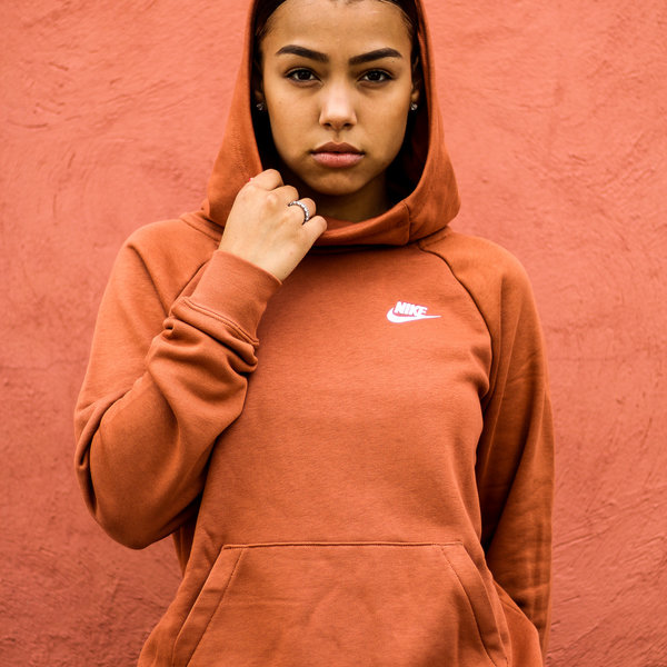 dusty peach nike hoodie