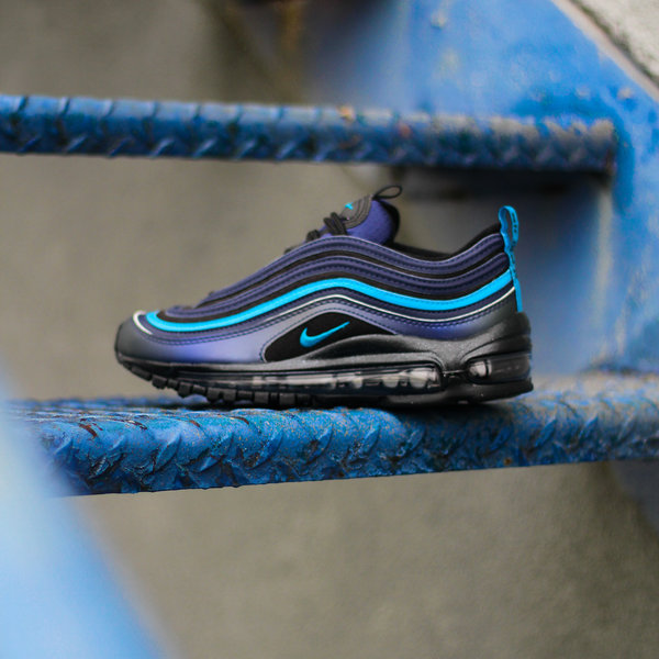 97 air max black and blue