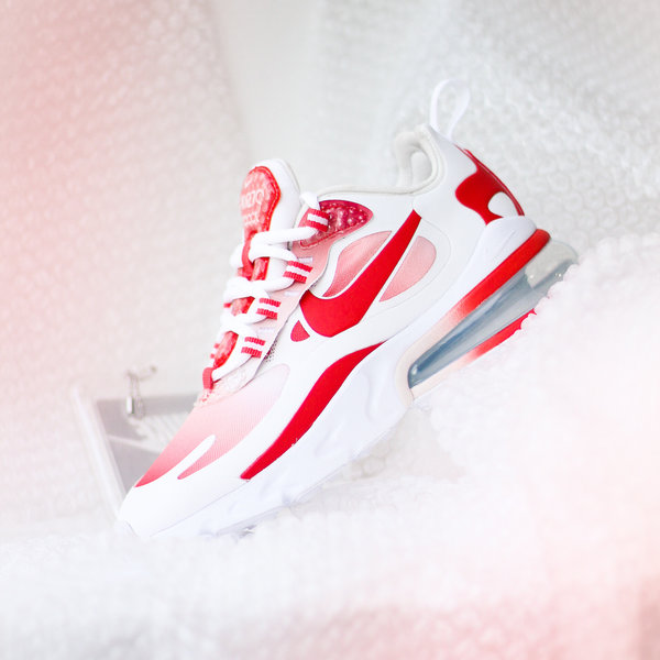 nike airmax 270 white and red
