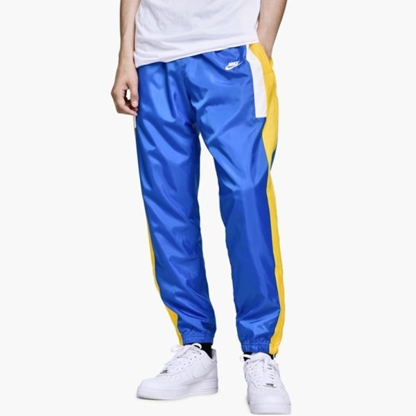 blue nike windbreaker pants