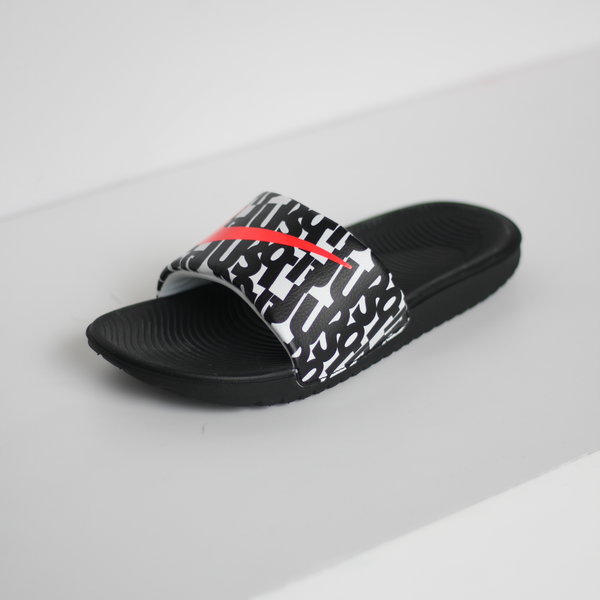 nike kawa slide print