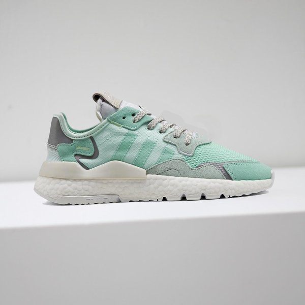 adidas nite jogger raw white