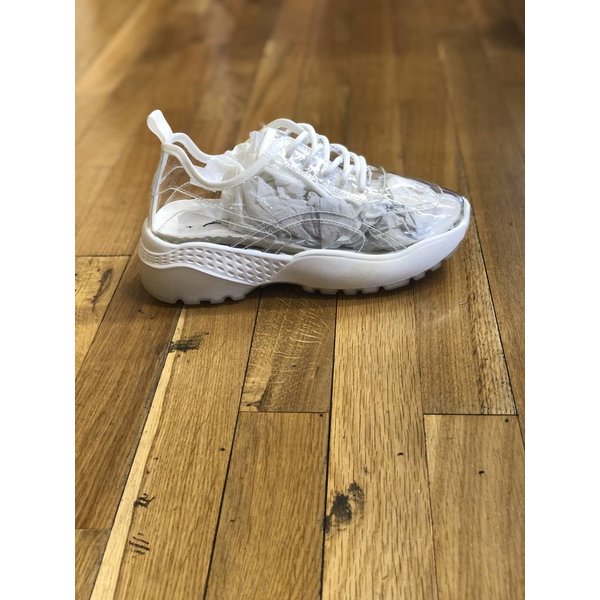clear pvc sneakers