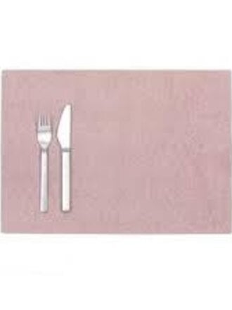 Napperon quarzo rose 48X33cm tec