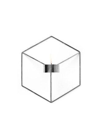 POV Candleholder Wall, Chrome