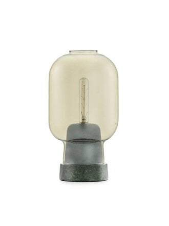 Amp Table Lamp US - Gold/Green