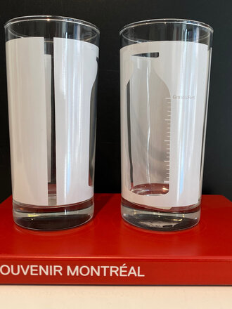 verres Lait grand et fort