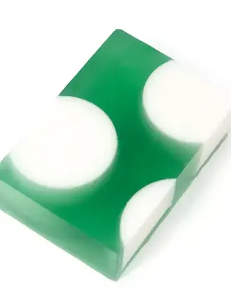 Aramlee Savon à pois Vert émeraude