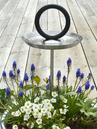 BORN IN SWEDEN · Bain d'oiseaux décoratif  | Doré