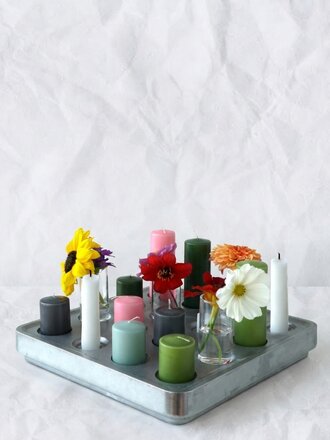 BORN IN SWEDEN · Bougies suédoises aux couleurs magnifiques