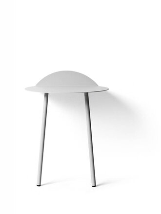 Audo NorthAmerica Yeh Wall Table, low, Light Grey