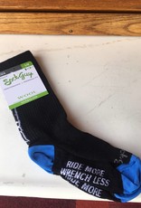 SockGuy Socks -SR Suntour S/M Black