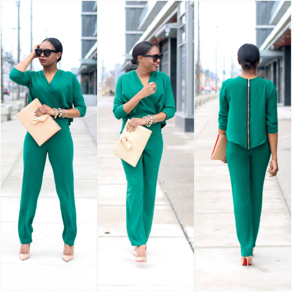 The Perfect Green Jumpsuit