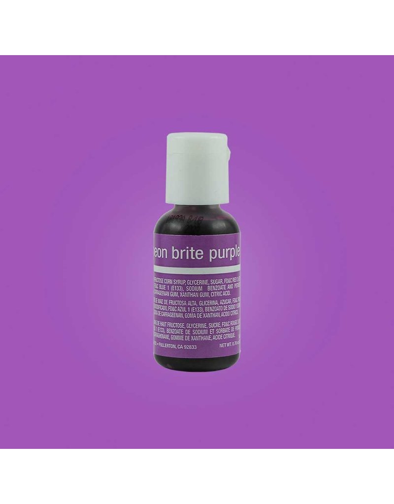 CHEFMASTER CHEFMASTER NEON BRITE PURPLE .70 oz (5259)