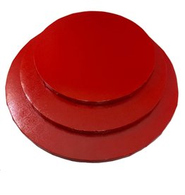 Round Cake Drum Red 12" (DR12R)