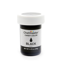 CHEFMASTER CANDY COLOR BLACK 0.70 OZ