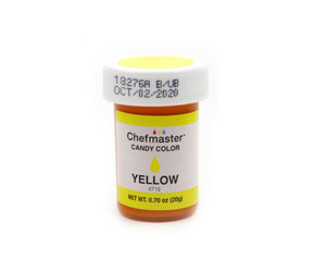 Chefmaster Candy Color, Yellow 2 oz.