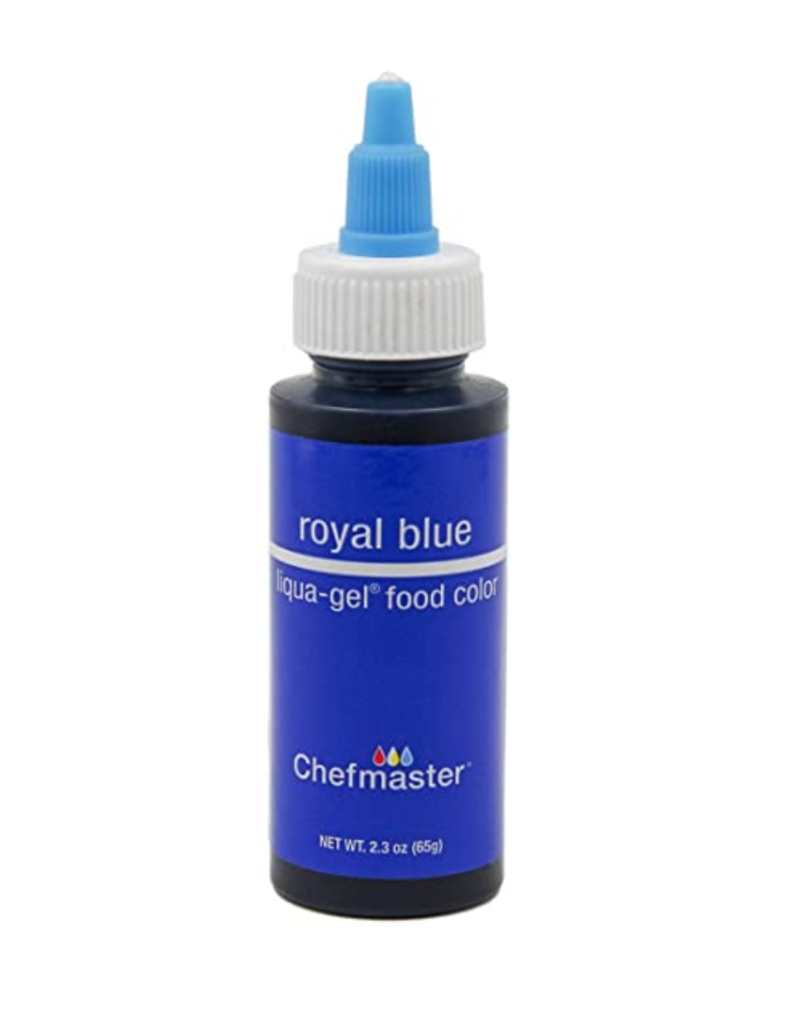 CHEFMASTER CHEFMASTER LIQUA GEL ROYAL BLUE 2.3 OZ (5011)