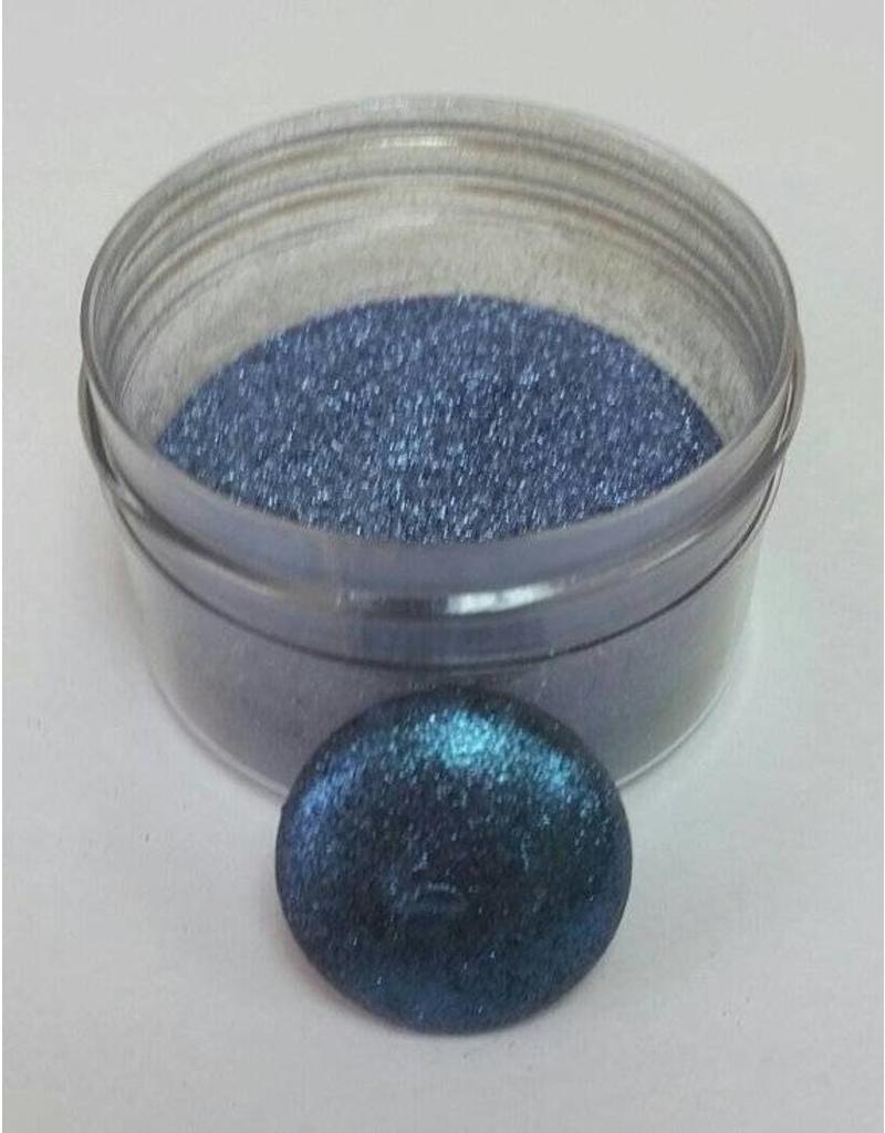 CLEARVIEW MOLDS LUNAR BLUE PEARL DUST NON TOXIC, FOR DECORATIVE PURPOSES ONLY 5GR