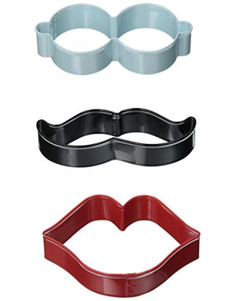 WILTON CUTTER SET CLR MTL LIPS STACH 2308-3740