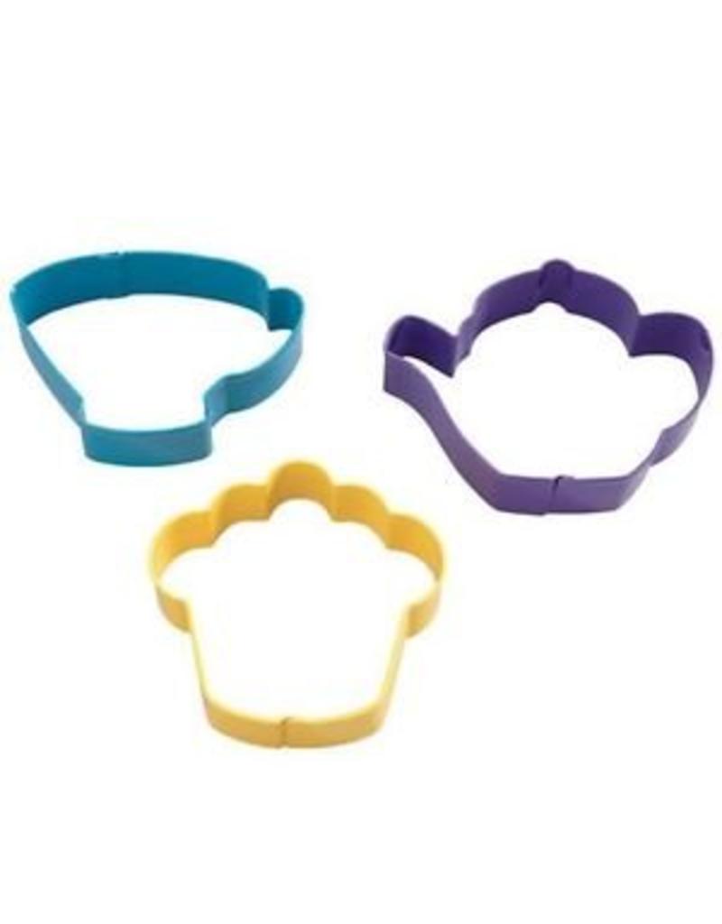 WILTON TEA PARTY 3PC CUTTERS 2308-0092