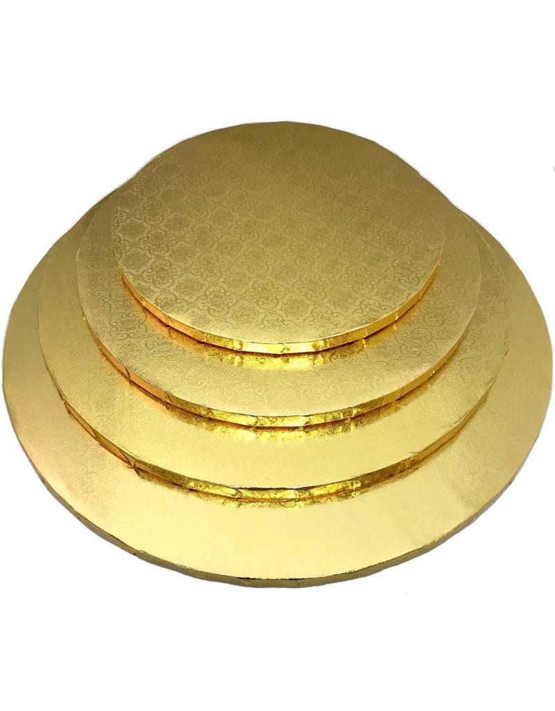 Round Cake Drum Gold 14" (DR14G)