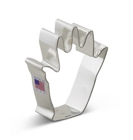 4" RIGHT HAND METAL COOKIE CUTTER