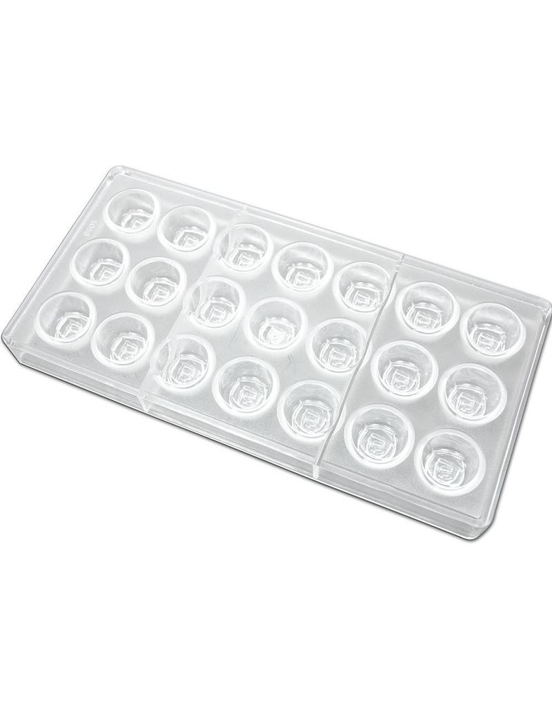 FAT DADDIO'S POLYCARBONATE CHOCOLATE  MOLD BLOOMING ROSE PCM-1058