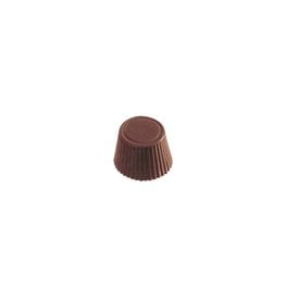 FAT DADDIO'S POLYCABORNATE FLUTED TAPERED ROUND CHOCOLATE  MOLD PCM-1002