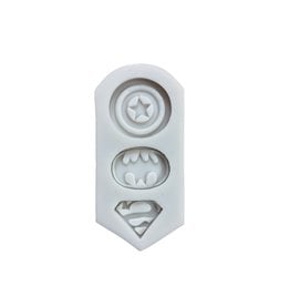 SUPER HERO SHIELDS SILICONE MOLD