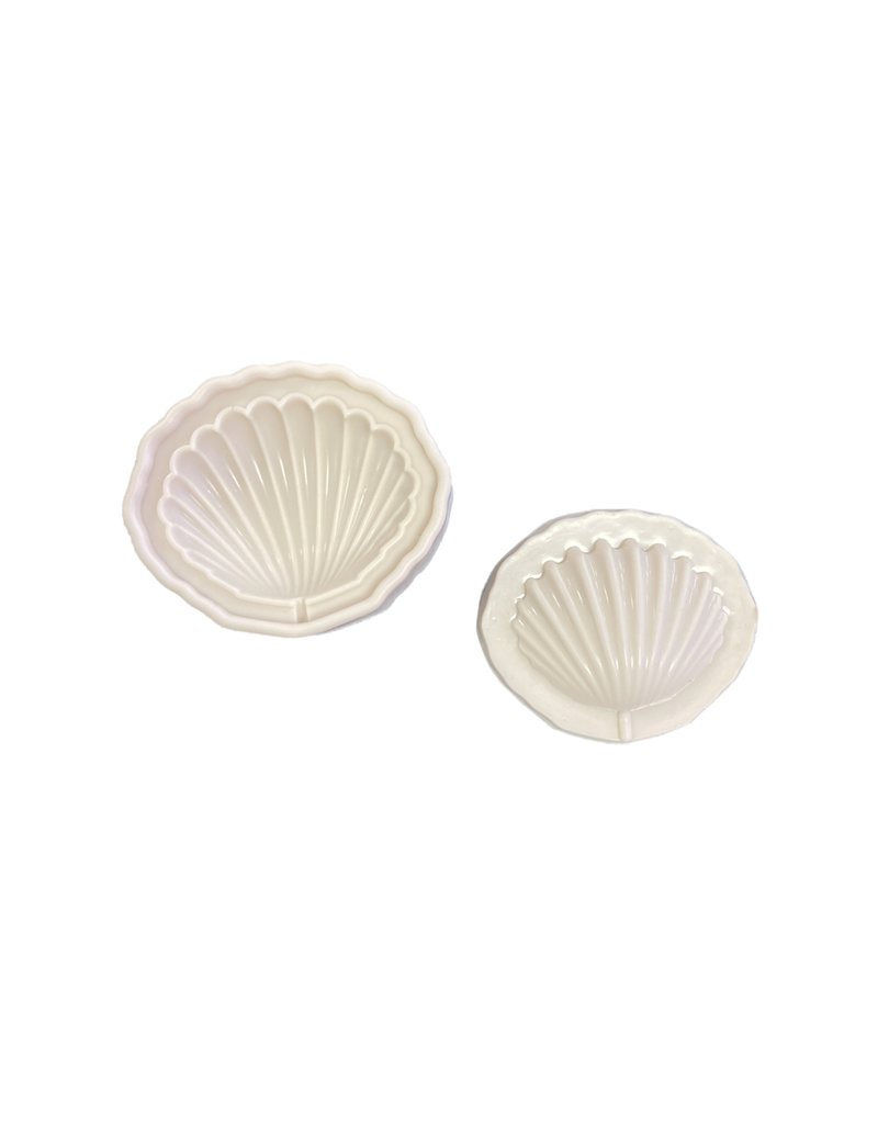 SEA SHELL SILICONE MOLD 2 PCS